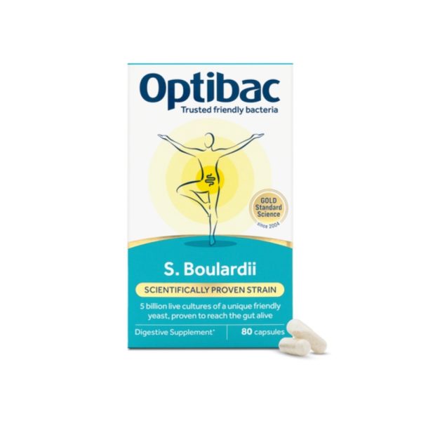 OptiBac Probiotics Saccharomyces Boulardii.