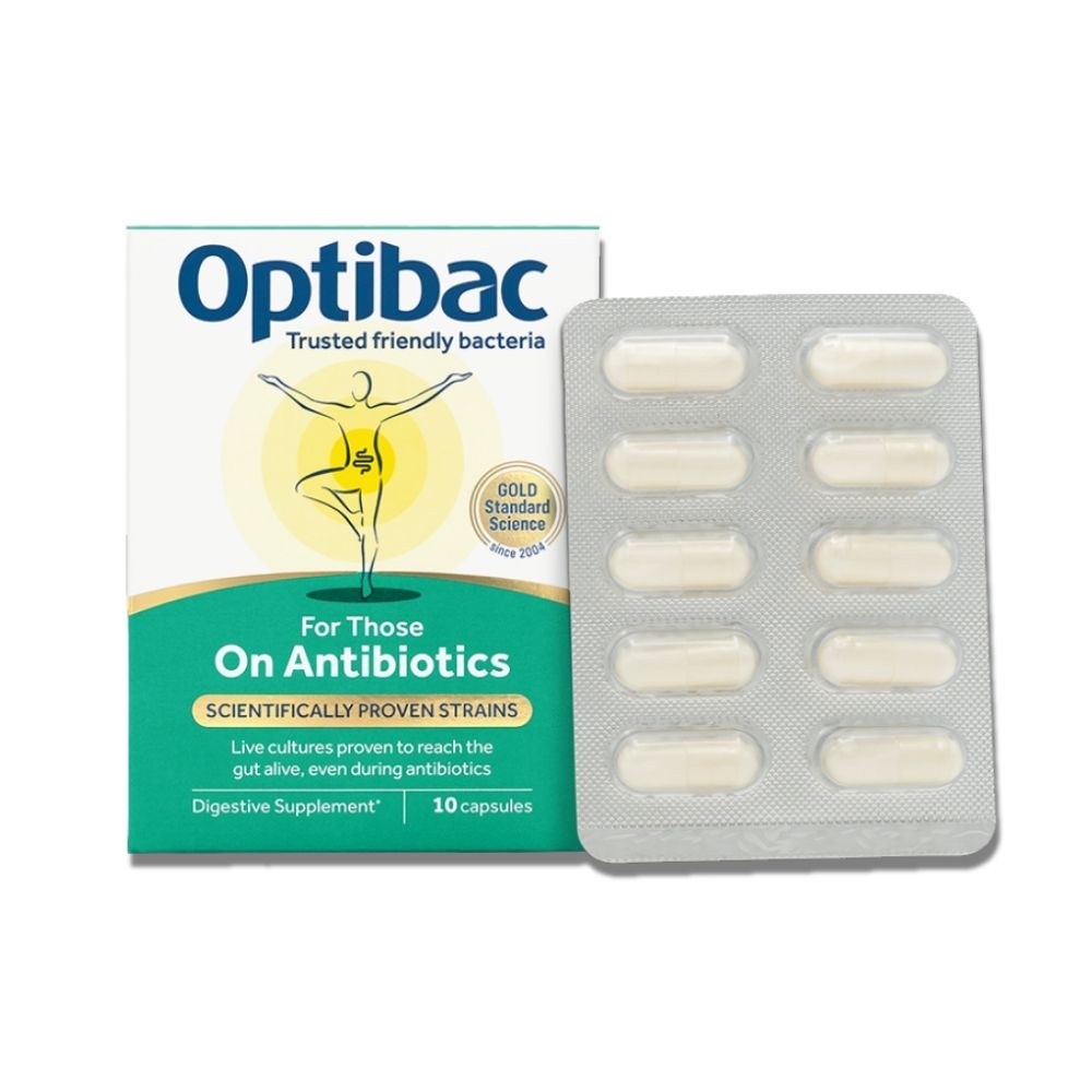 OptiBac Probiotics for those on Antibiotics