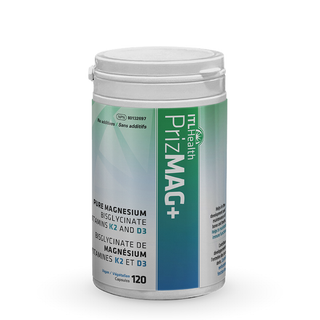 PrizMAG+ Pure Magnesium Bisglycinate + vitamins K2 and D3