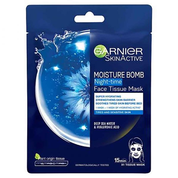 Garnier Moisture Bomb Night-Time Sheet Mask