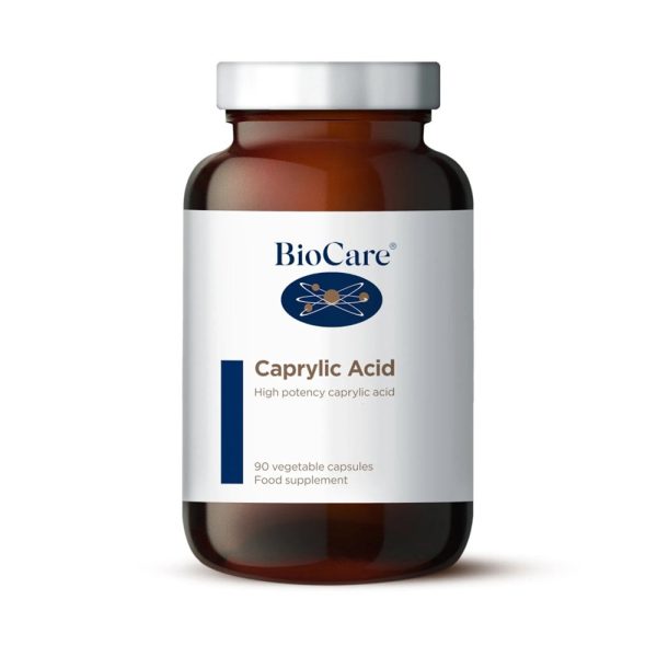 Bio Care Caprylic Acid 90 vegetable capsules food supplement