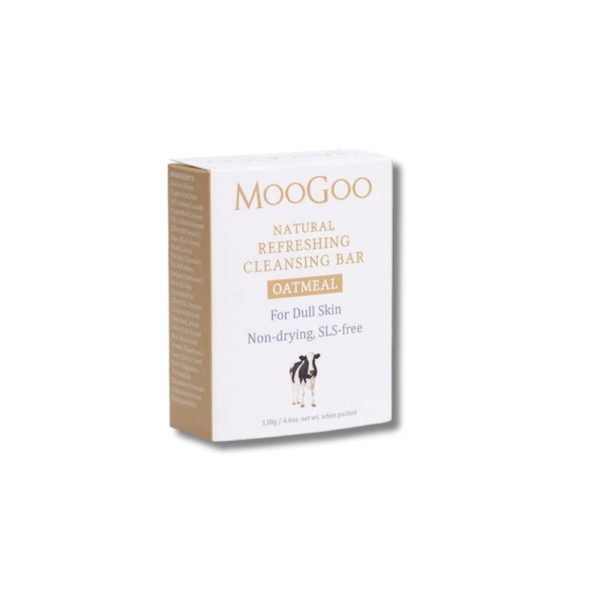 MooGoo Natural Refreshing Cleansing Bar Oatmeal