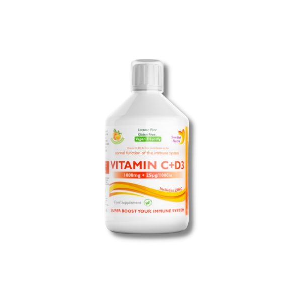 Swedish Nutra Vitamin C + D3